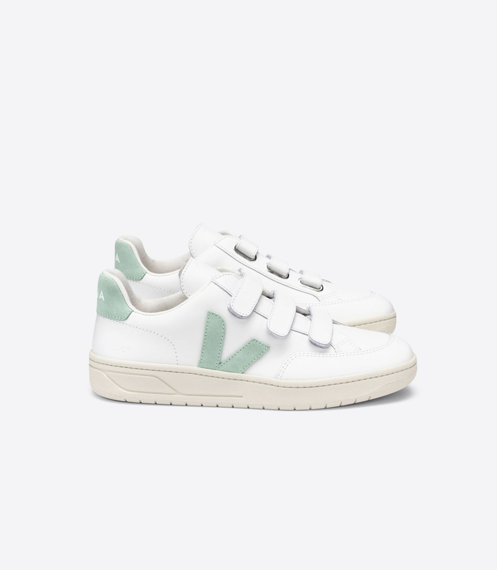 Veja Trainers Womens White - V-lock Leather - NMCJ-60289